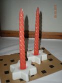 CASTIÇAIS COM VELAS